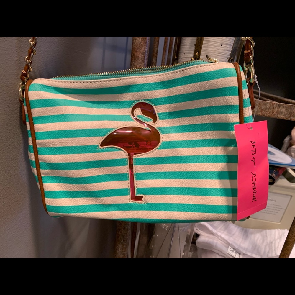 Betsy Johnson cross body purse